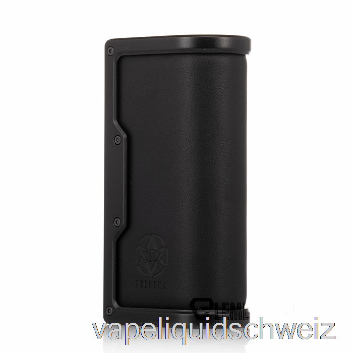Verlorene Vape Thelema Batterieabdeckung Schwarz / Kalbsleder Vape Liquid E-Liquid Schweiz